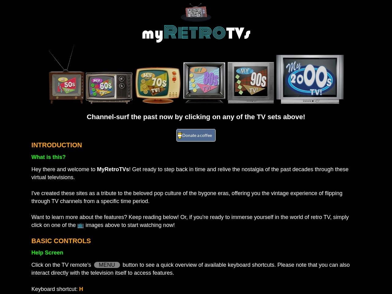 MyRetroTVs官网