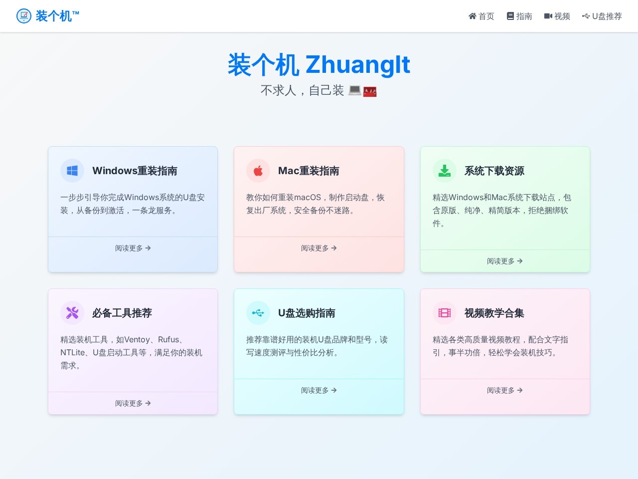 装个机ZhuangIt