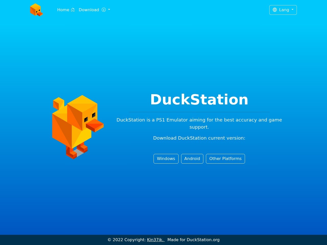 DuckStation官网