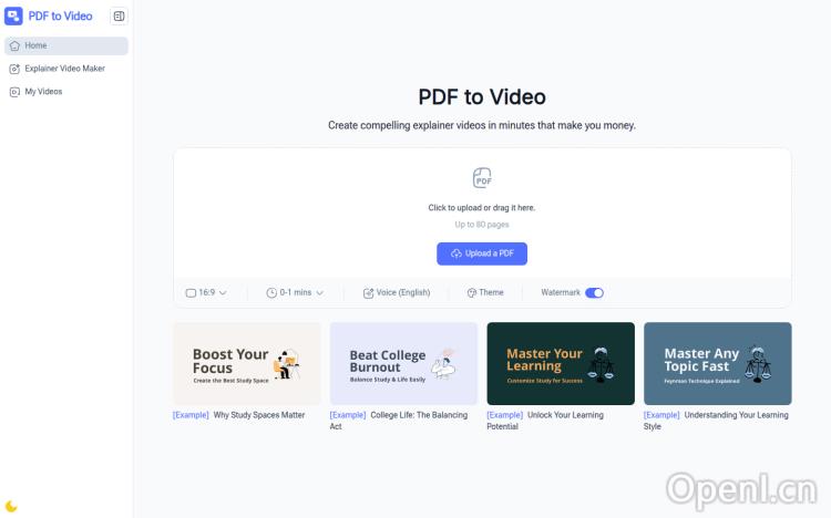 PDF to Video AI