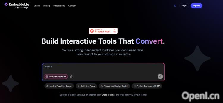 Embeddable