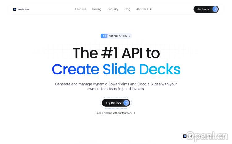 FlashDocs API
