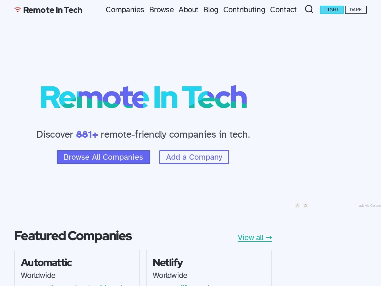 Remote Jobs官网