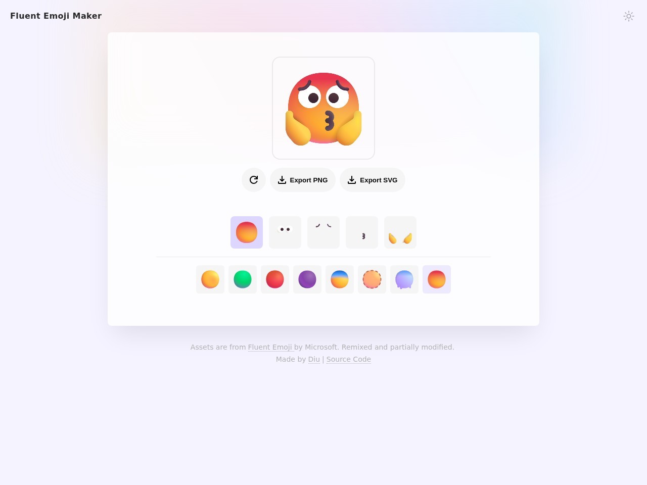 Fluent Emoji Maker官网