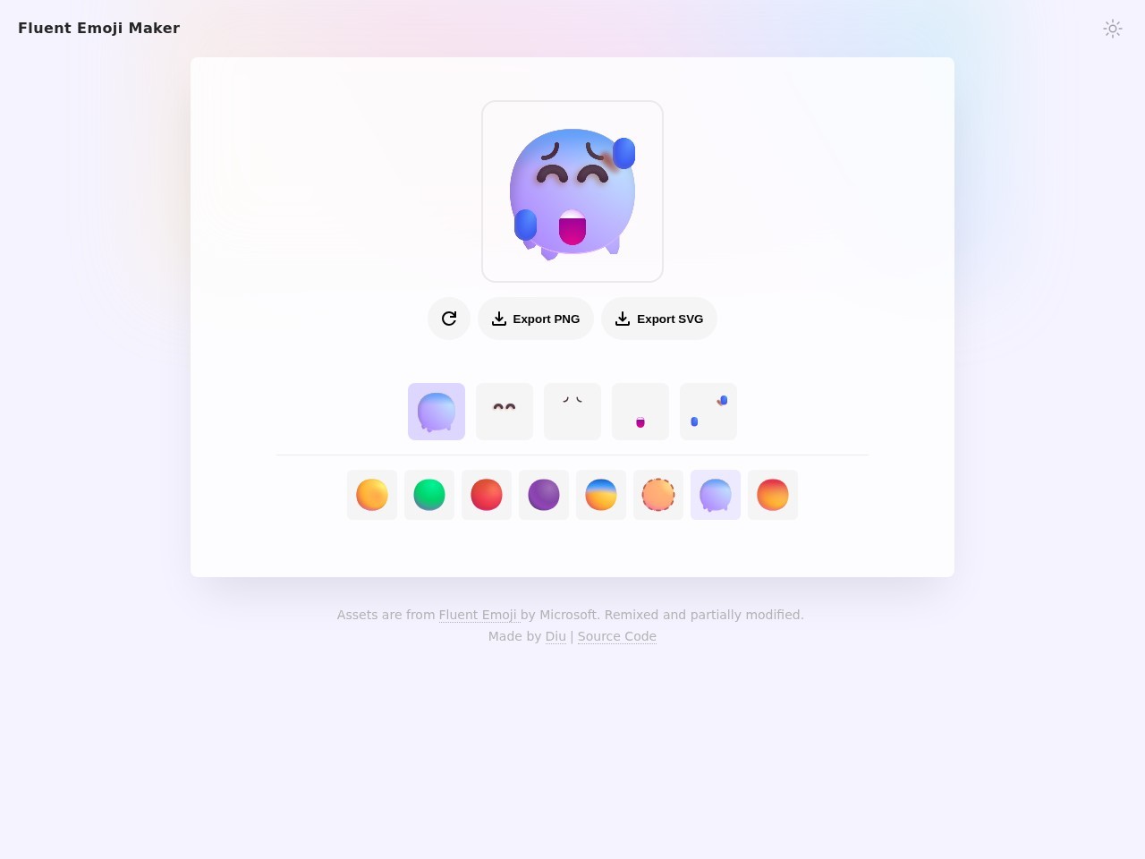 Fluent Emoji Maker官网