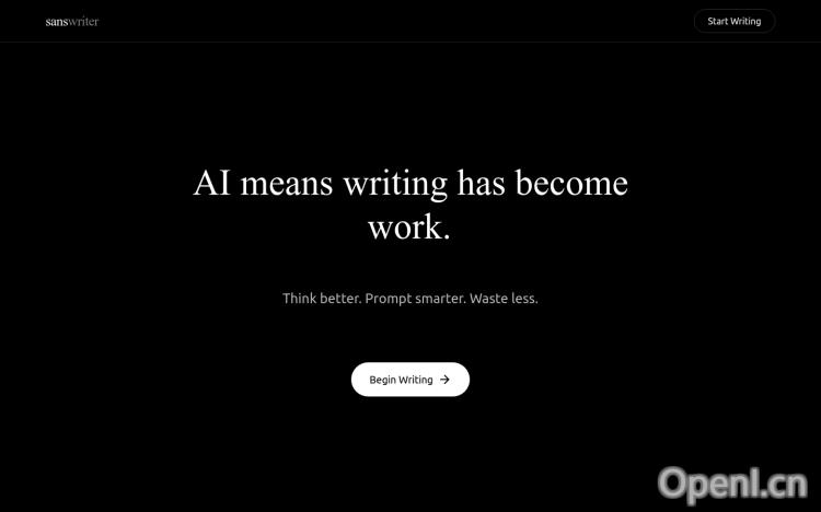 Sans Writer